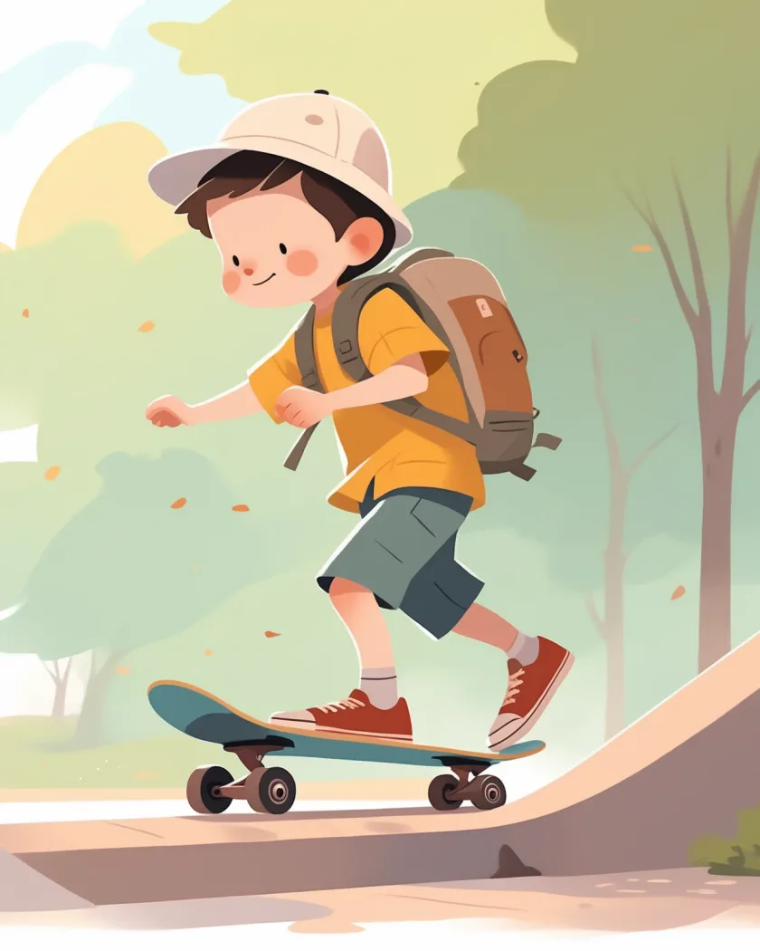 Picture Book art style example