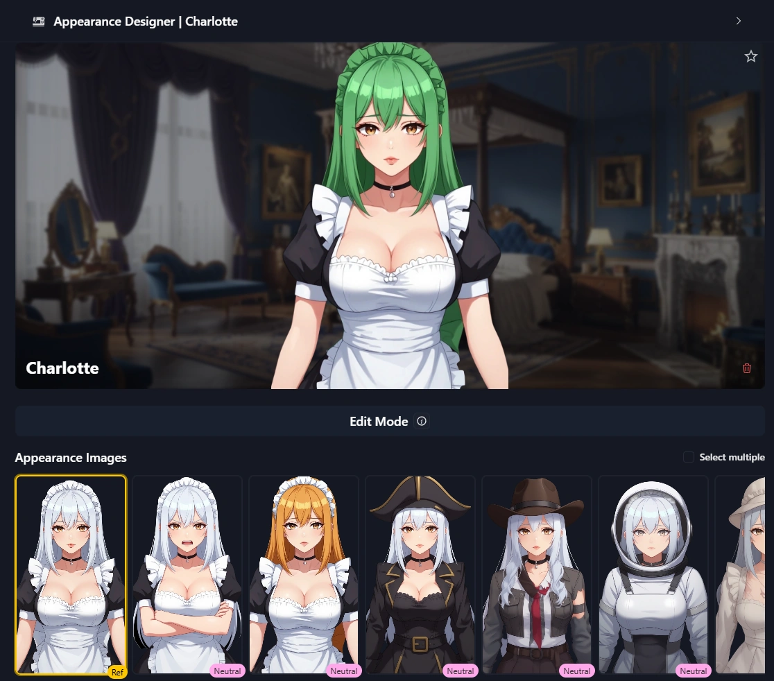 Character Consistency Technology